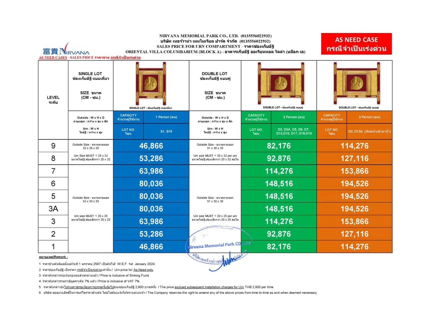 ช่องเก็บอัฐิ 8 LINE ALBUM ราคาสินค้า มี2ราคาดูให้ดีๆด้วย 250308 10 สุสานชลบุรี ขายสุสาน ช่องเก็บอัฐิ แซกีเสริมดวง